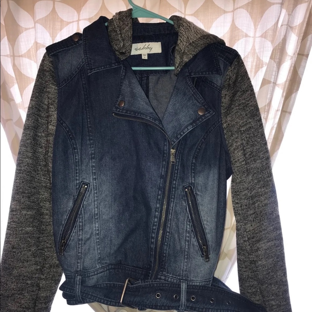 Jean sweater hoodie!